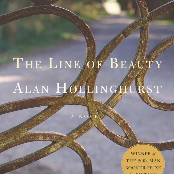 A book cover of The Line of Beauty