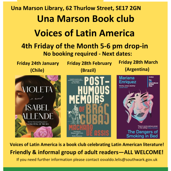 Bookclub Voices of Latin America