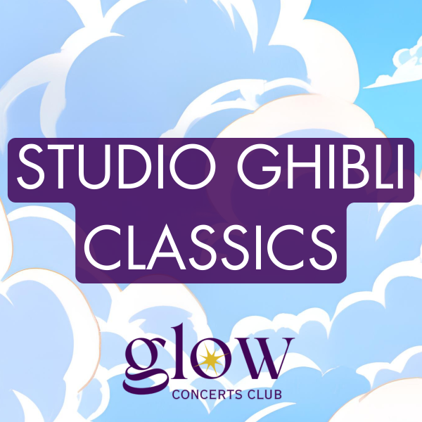 studio ghibli glow concert graphic