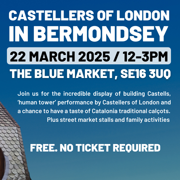 Castellers of London in The Blue Market