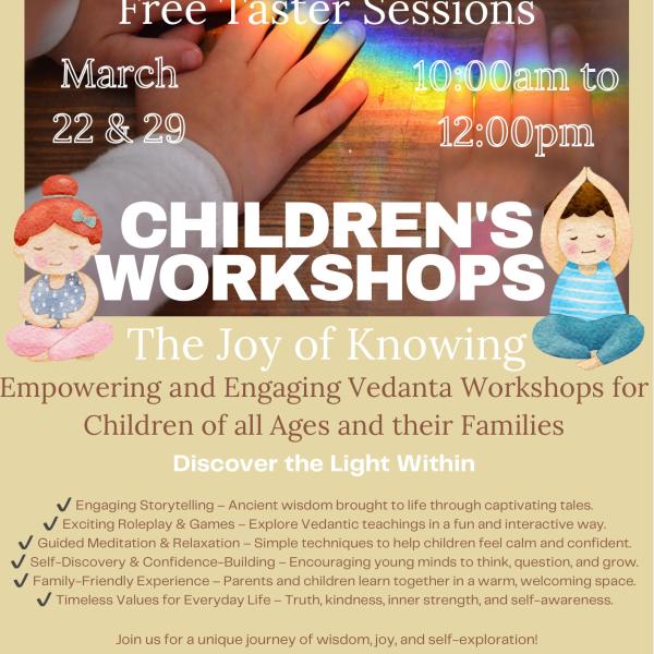 Children’s workshop flyer